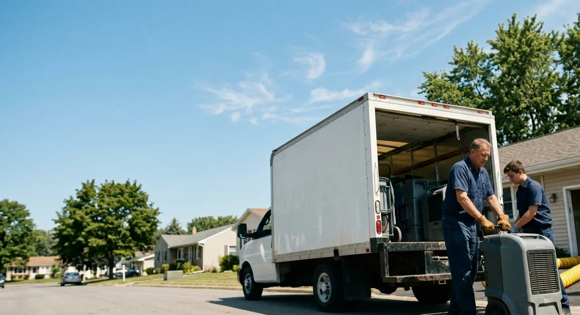 Water Damage Cleanup in Willowbrook, IL near me